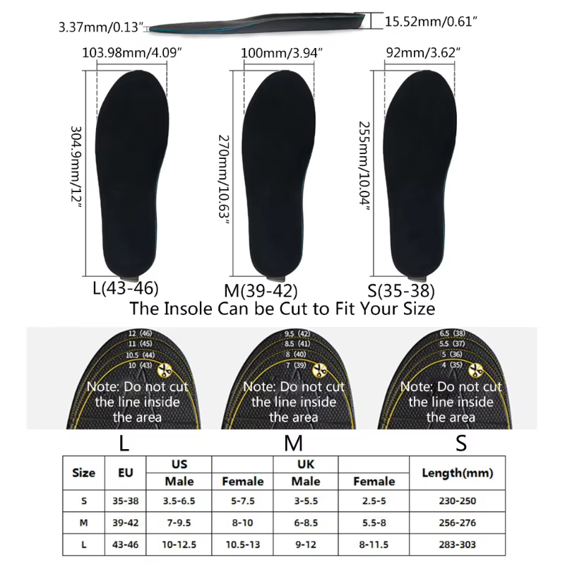Semelles intérieures électriques rechargeables USB, chauffe-pieds, l'offre elles thermiques lavables, chauffe-pieds chauds, chaussures métropolitaines, hiver