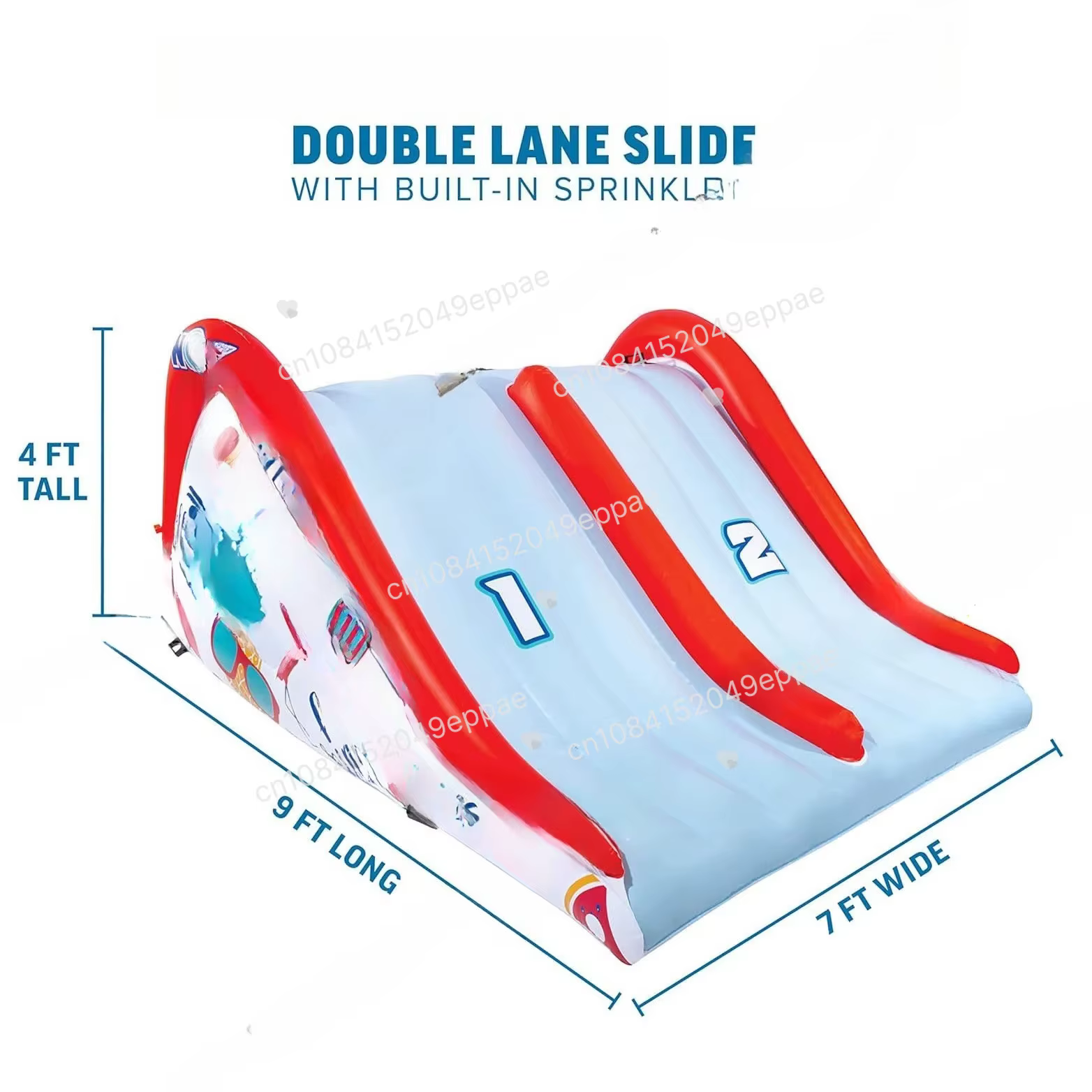 Structures aquatiques gonflables pour enfants