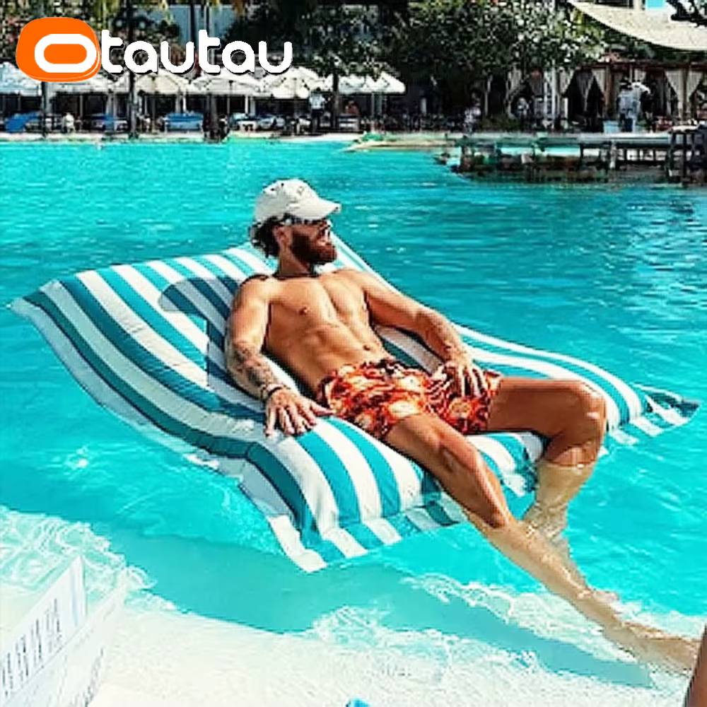 OTAUTAU Housse de sac de haricots flottant pour piscine extérieure