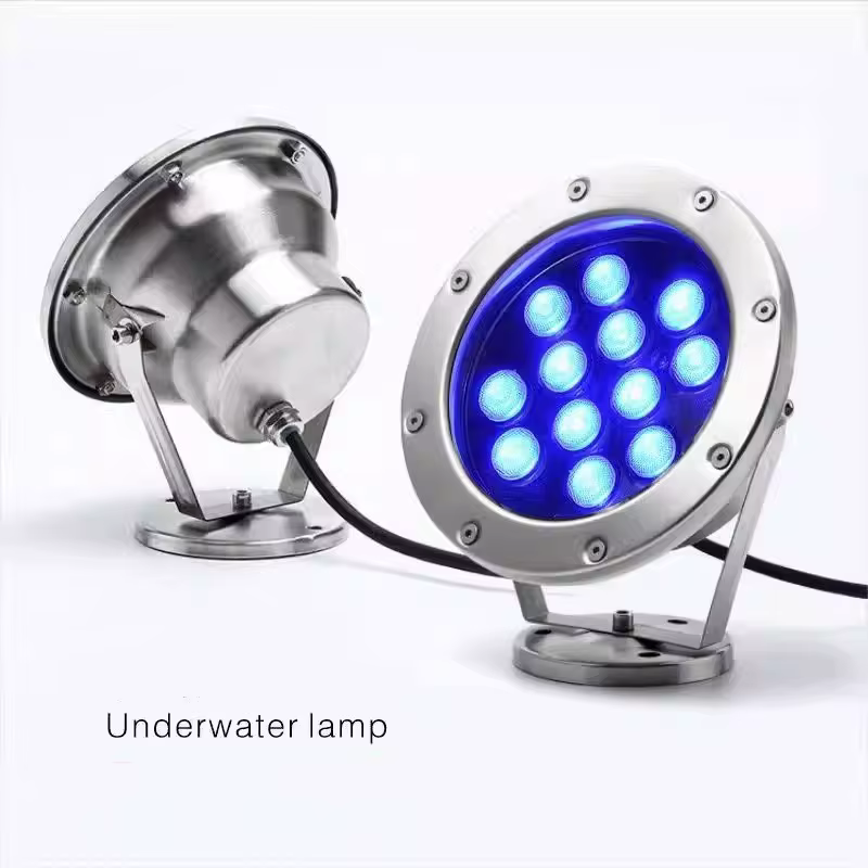 Fontaine led lumières étanche piscine