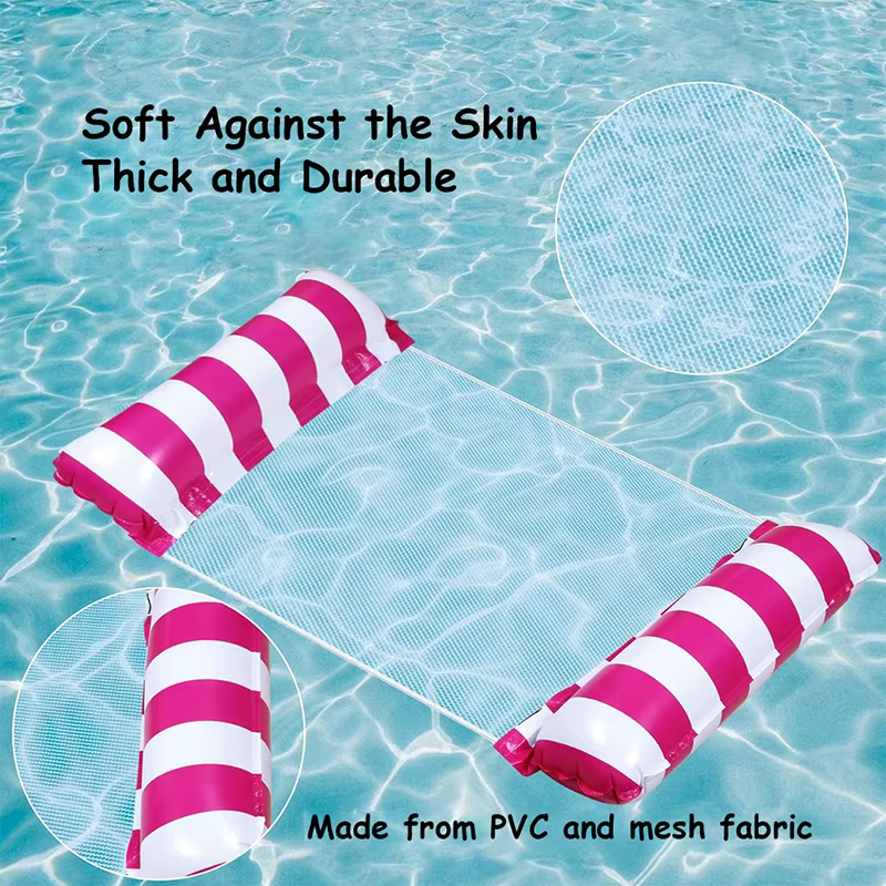 Matelas Gonflable Flottant Pliable pour Piscine