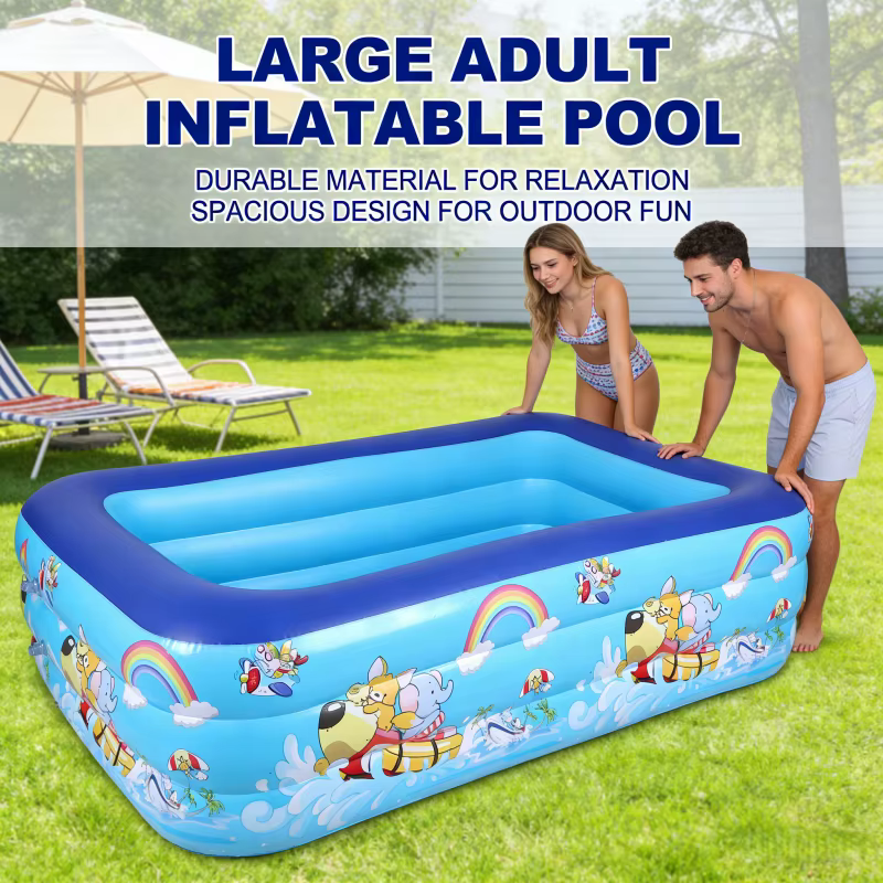 Piscine gonflable d'été 1 pièce