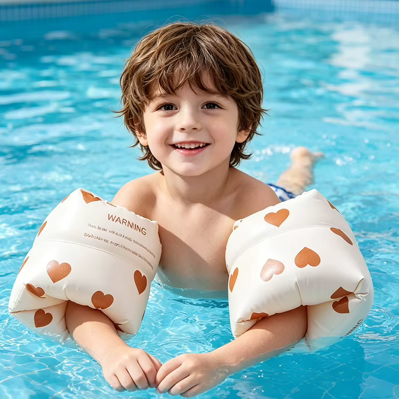 2 brassards de natation gonflables pour piscine