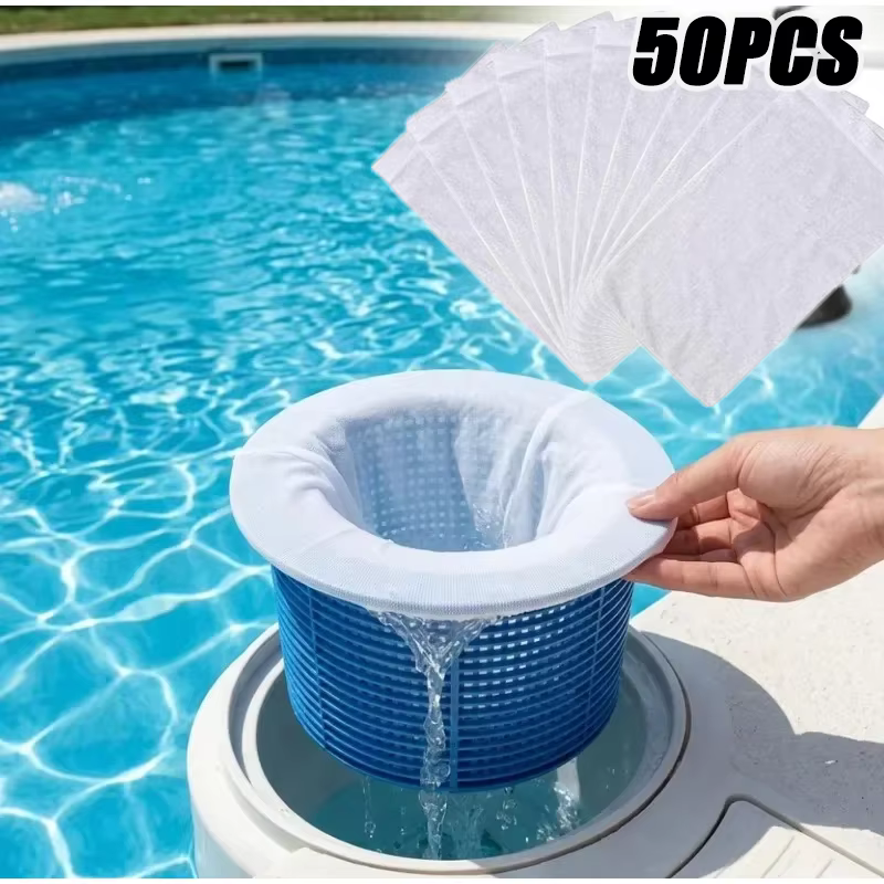 50/10PC Housse de protection pour piscine