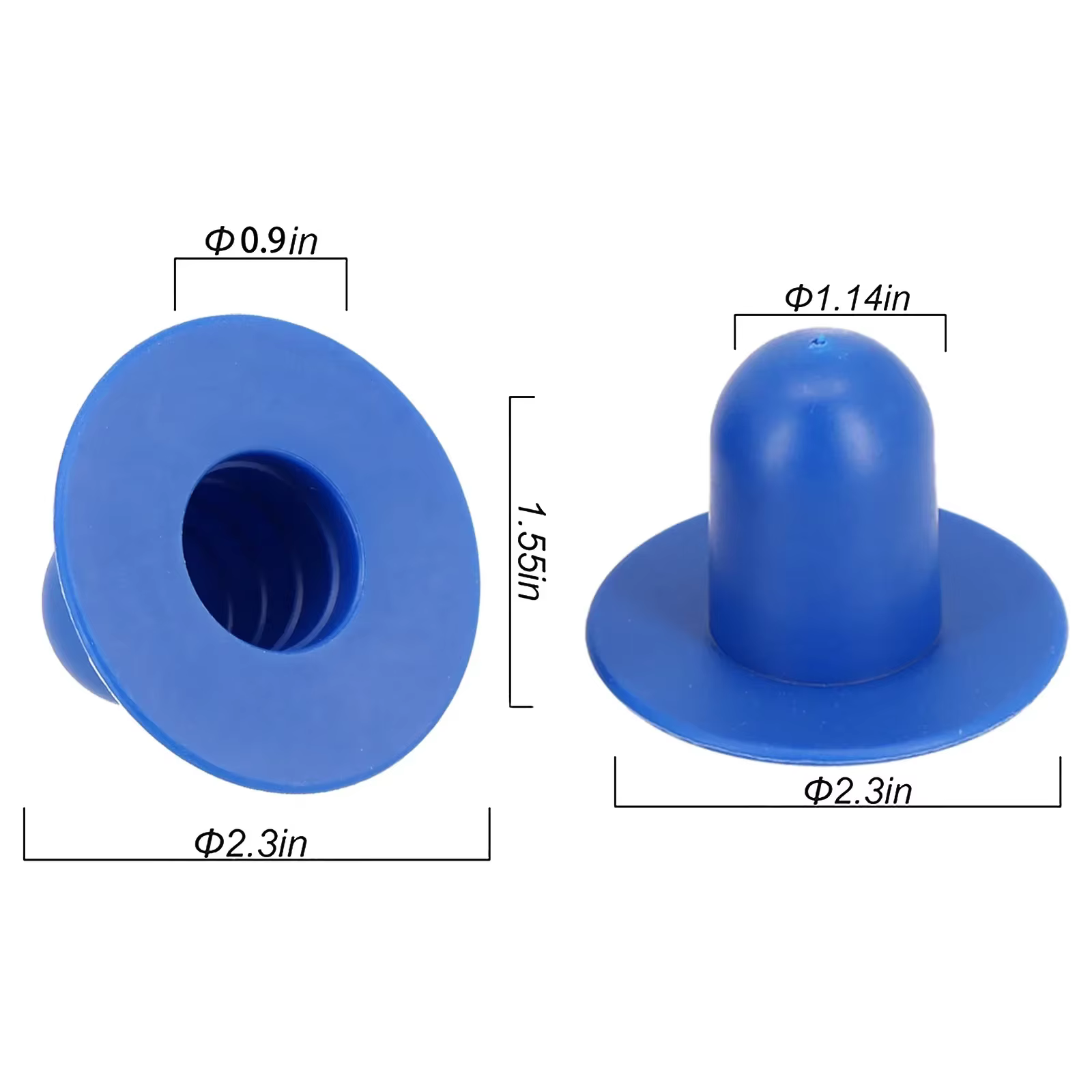 Lot de 4 bouchons de trou de filtre pour piscine INTEX