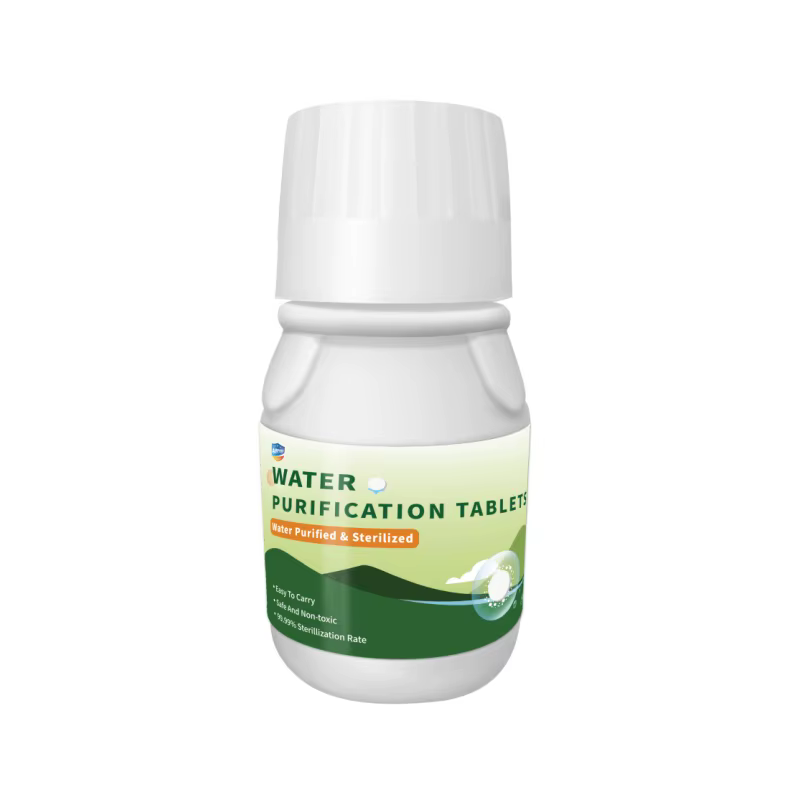 2 bouteilles de comprimés de purification d'eau (500 comprimés/bouteille) - 2L