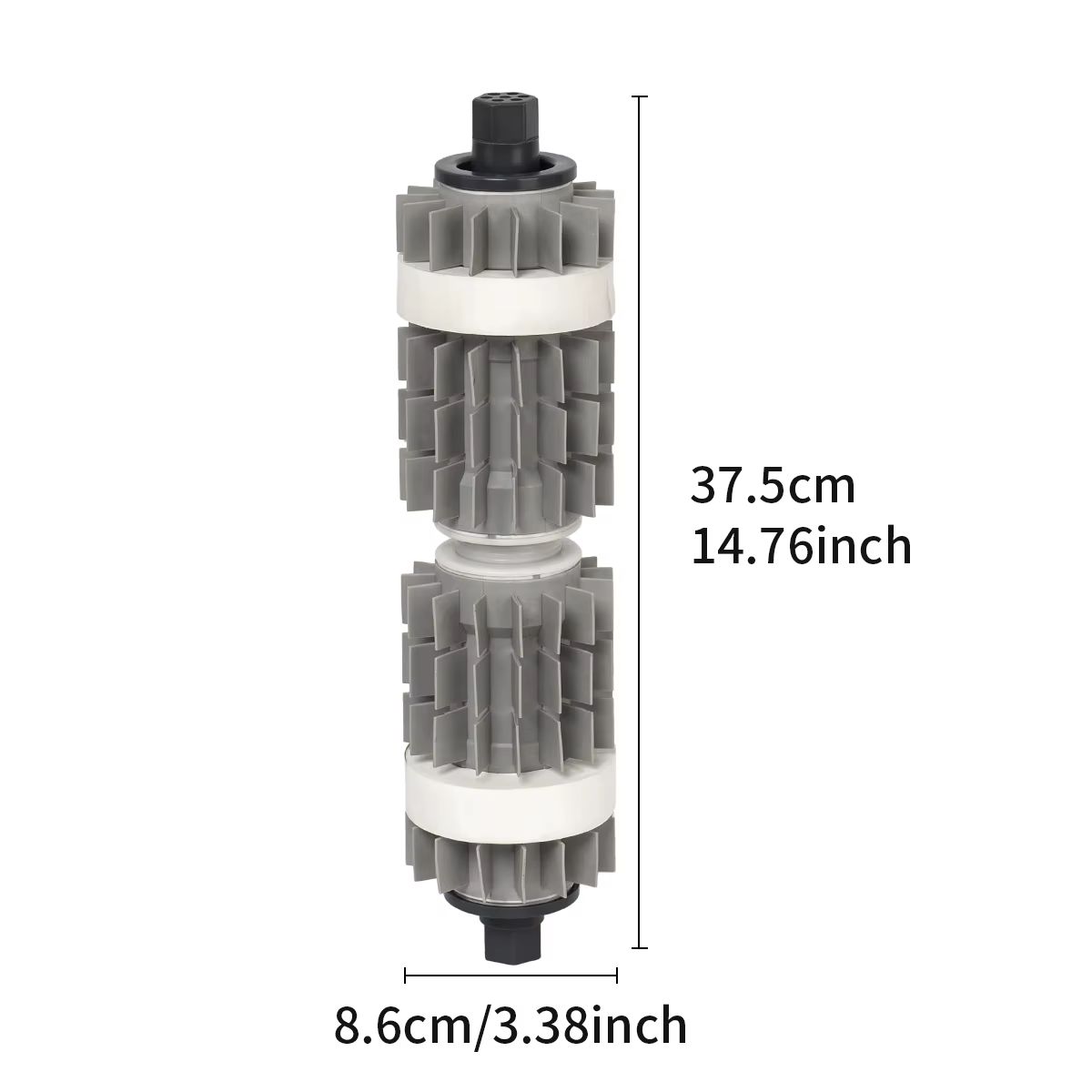 Kit de brosses arrière de base pour nettoyeur de piscine robotisé Dolphin M600