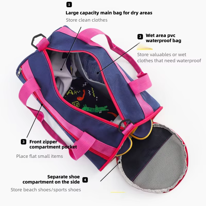 Sac de rangement de piscine étanche pour enfants