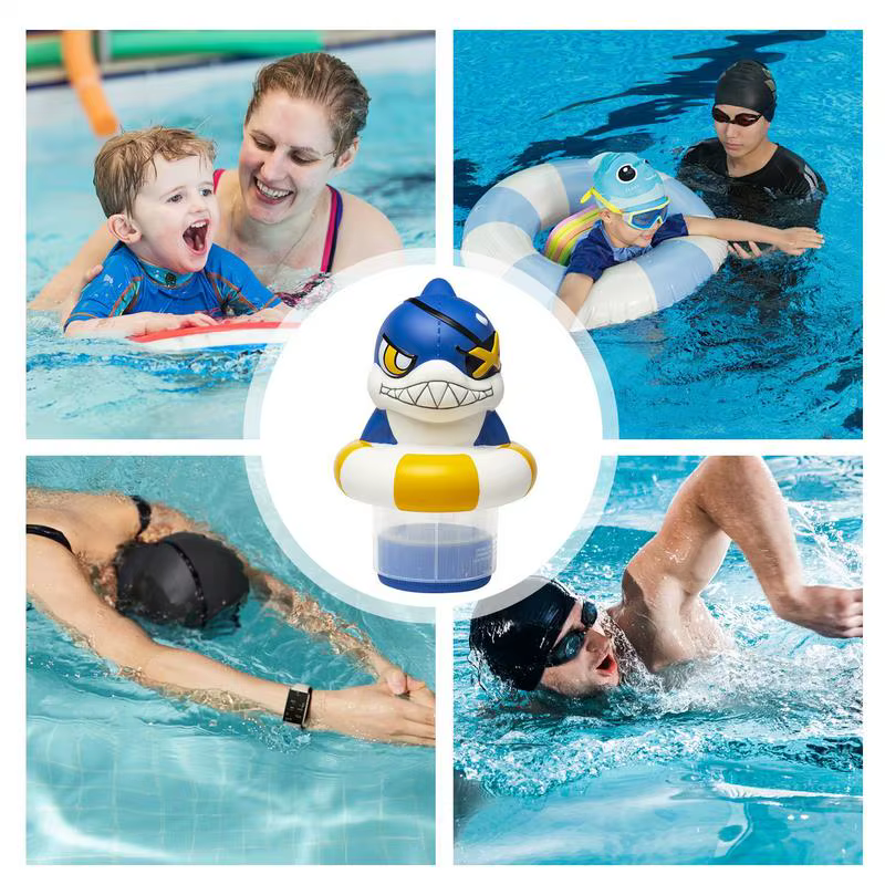 Distributeur de chlore flottant pour piscine
