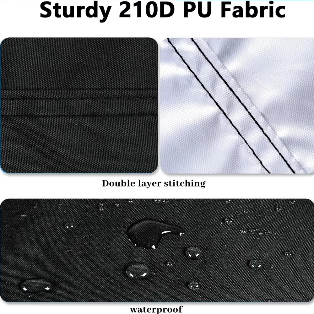 Couverture de piscine rectangulaire 210D pour piscine hors sol