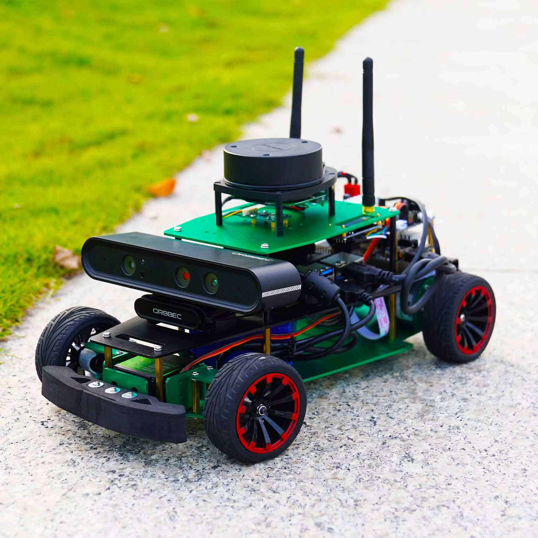 ROSMASTER R2 ROS2 Robot Direction Ackerman Programmation Python IA Cartographie SLAM Navigation Pilote Automatique pour Jetson NANO/RaspberryPi 5