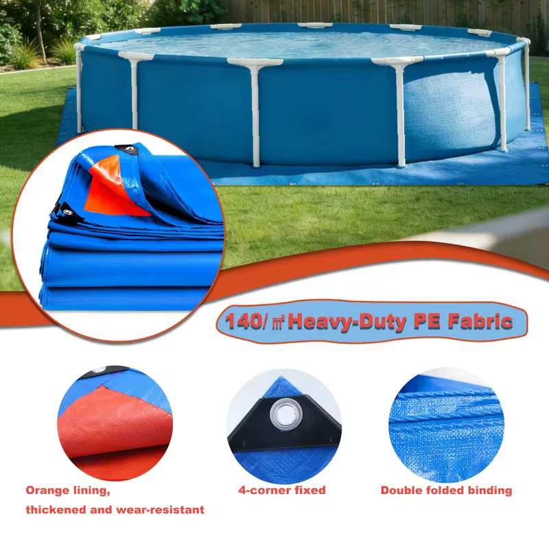 Tapis de sol pour piscine