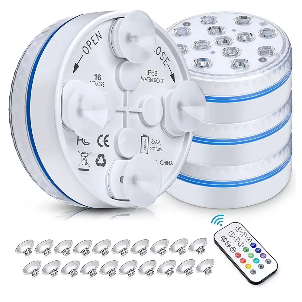 Lumières submersibles IP68 mis à jour