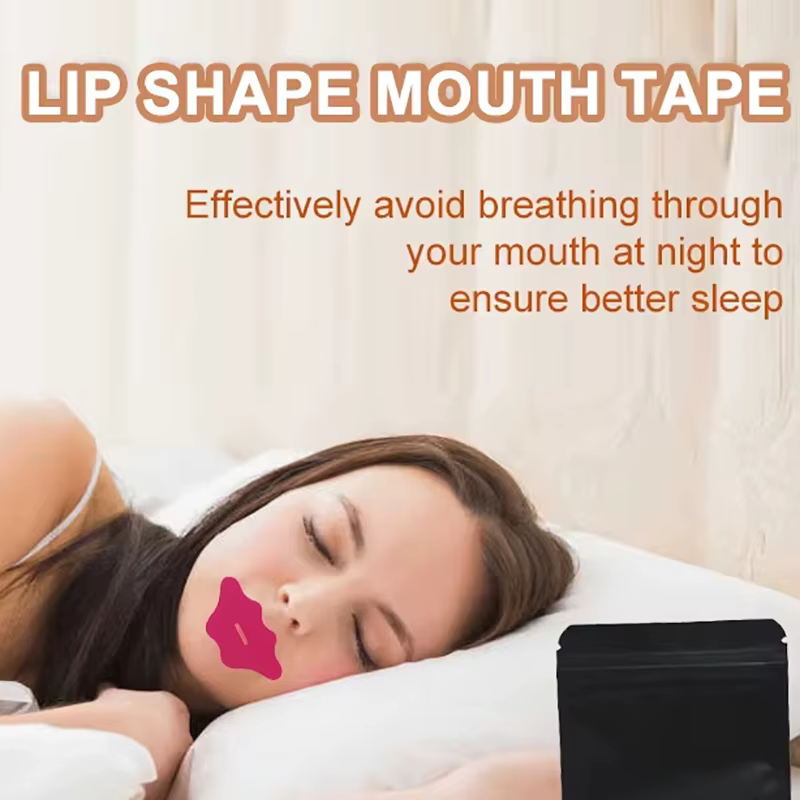 30 pièces ruban buccal pour l'apnée du sommeil ruban buccal ruban buccal pour dormir ronflement bouche ruban respiratoire ruban respiratoire