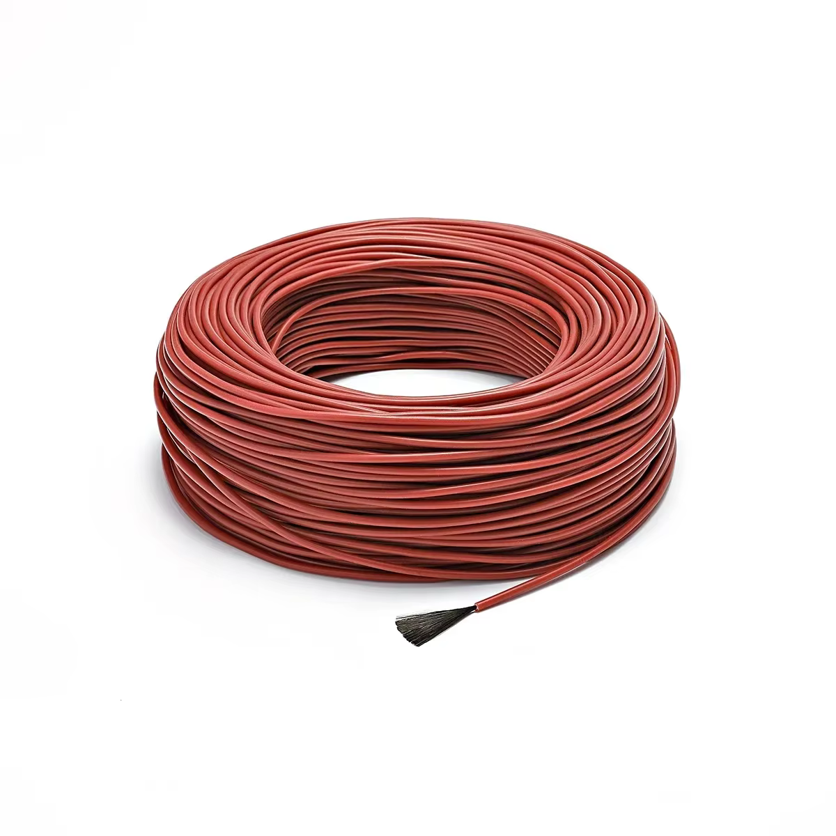Bobine de câble chauffant au sol en fibre de carbone, fils chauffants, chaud, 50m, 12K, 33ohm par m