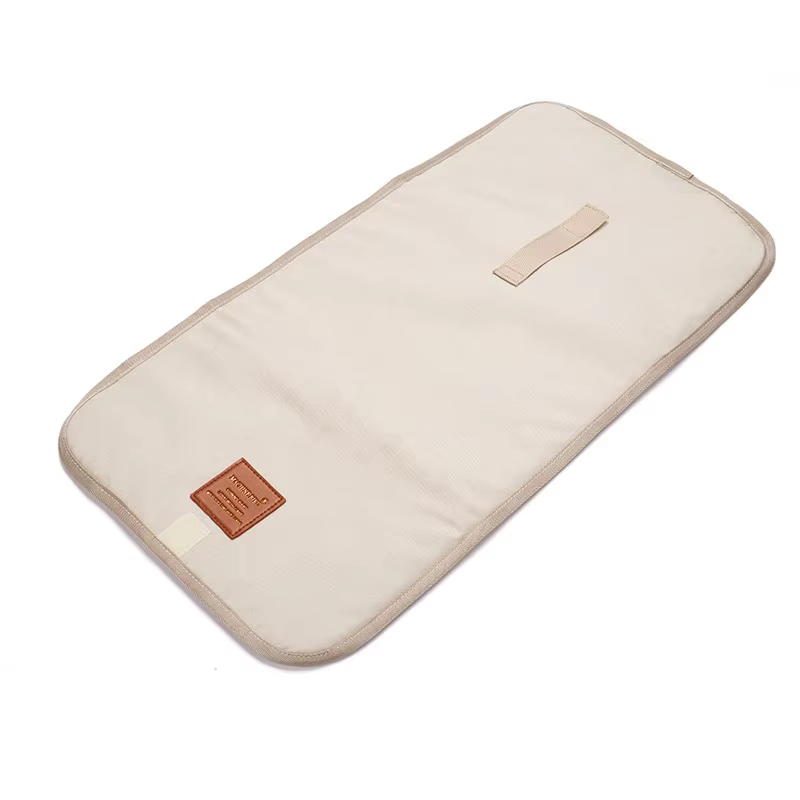 Tapis à langer Portable pliable et lavable pour bébé, Compact, pour voyage, imperméable, pour changer de sol, tapis de jeu