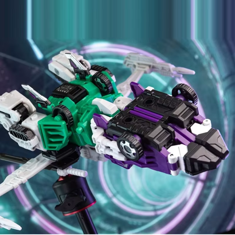 JINBAO Sixshot Transformation 8902 Ninja Six formes guerrier G1 série Anime figurine déformation Robot cadeaux jouets