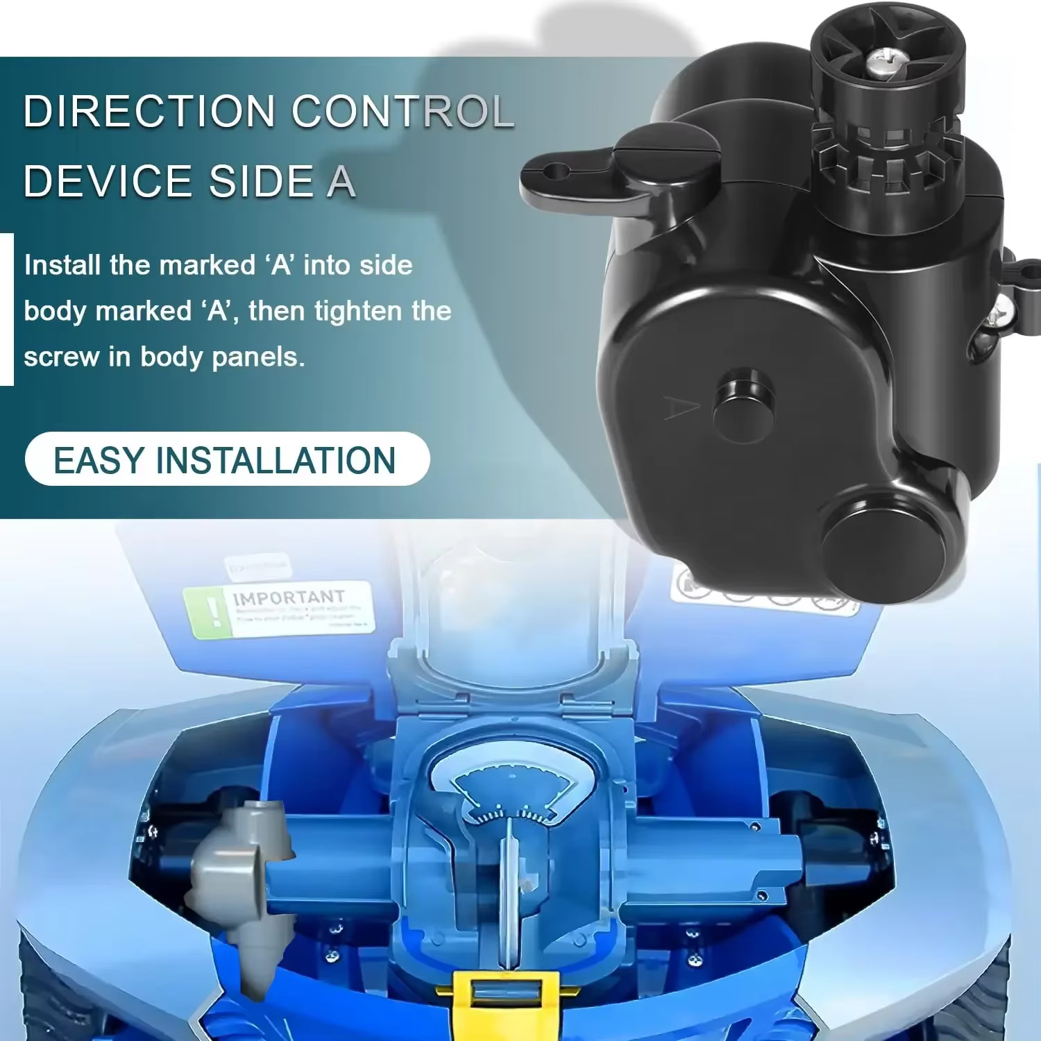 R R 0524700 Dispositif de contrôle de Direction latéral pour Zodiac Baracuda MX8 MX8 Elite