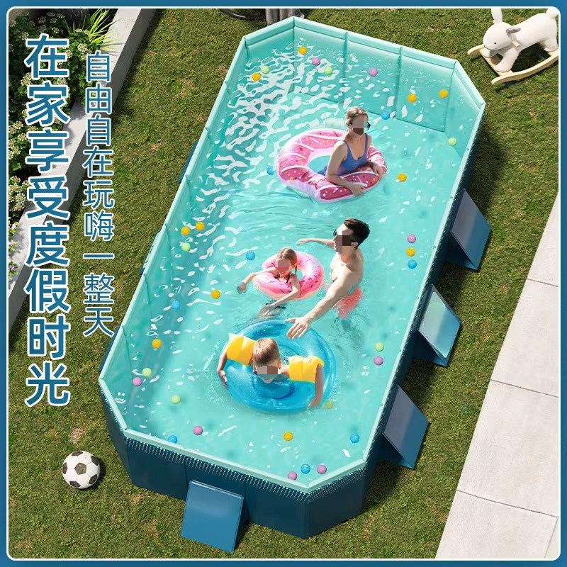 Grande piscine gonflable épaisse et résistante à l'usure