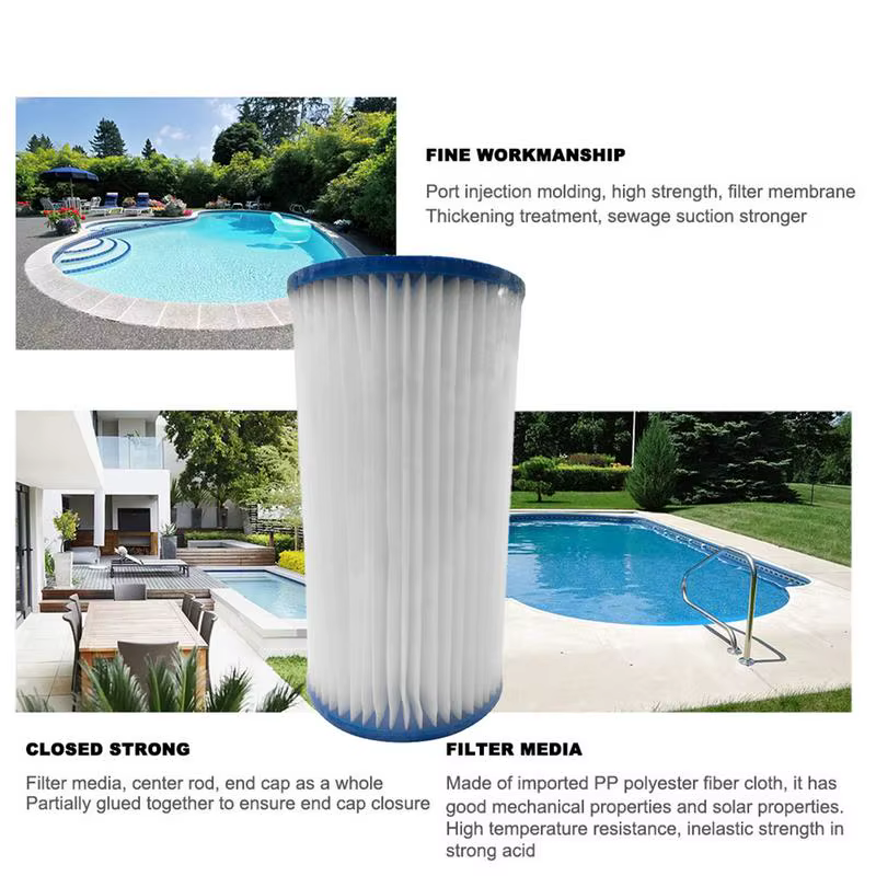 Filtre de piscine Intex de type A pour aspirateur POadvocate INaler29002