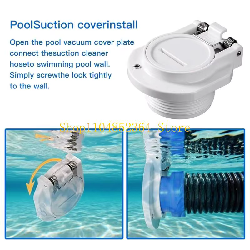 Adaptateur tuyau d'aspirateur piscine résistant aux fuites 652F