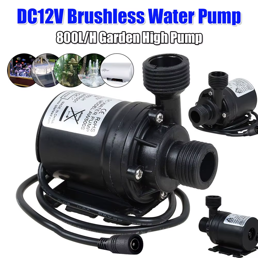 Pompe submersible 18W 800L/H