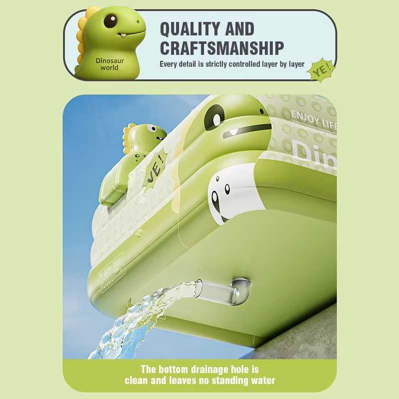 Piscine gonflable pliable de 1