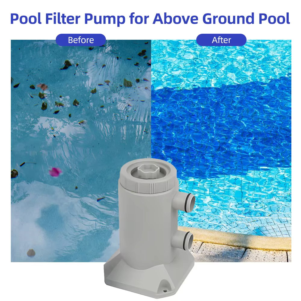 Pompe filtrante à cartouche pour piscines hors sol