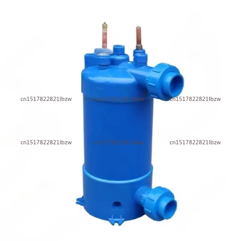 Échangeur de chaleur 1/2/3 p Pompe à chaleur pour piscine tube en titane