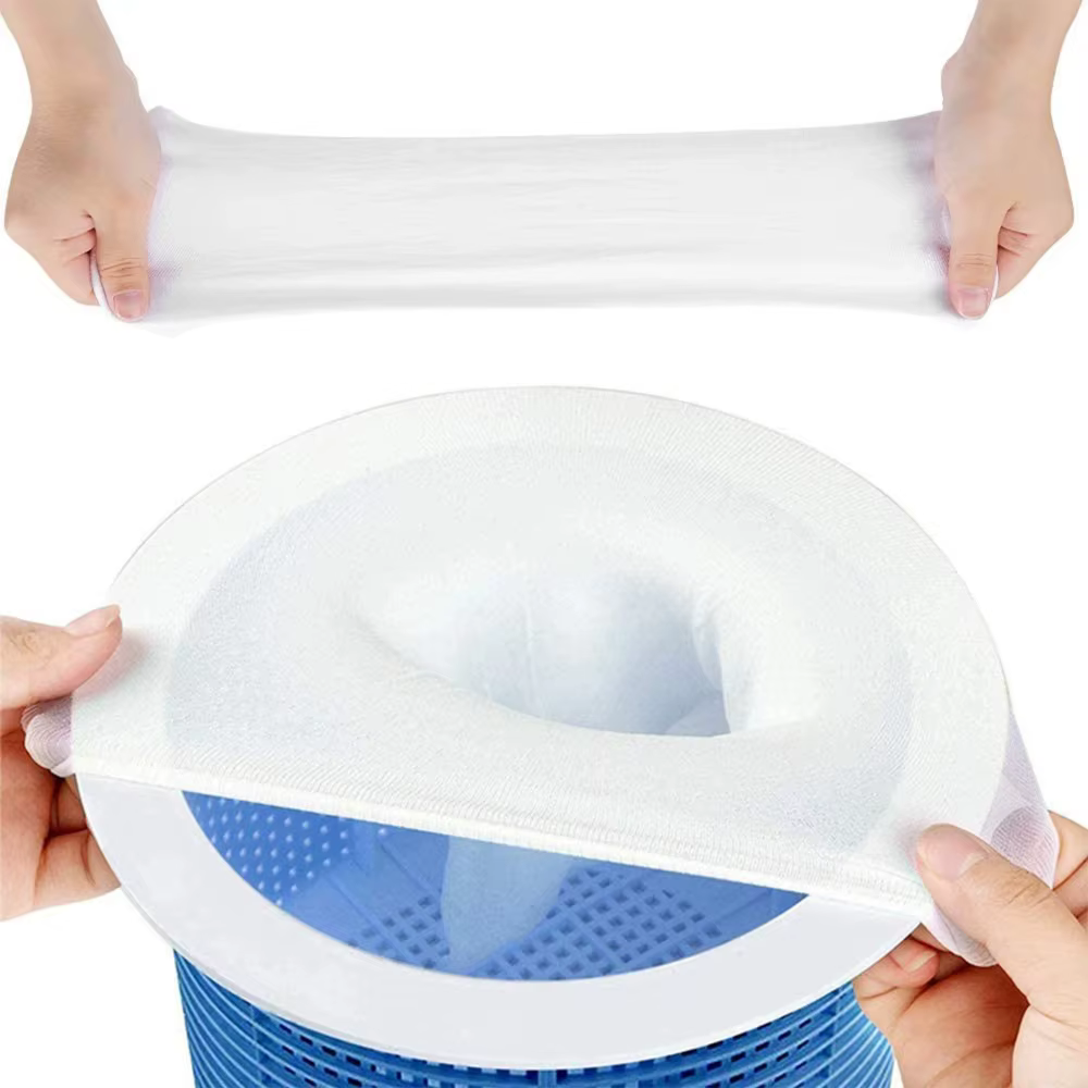 Chaussettes de skimmer en maille de nylon pour piscine
