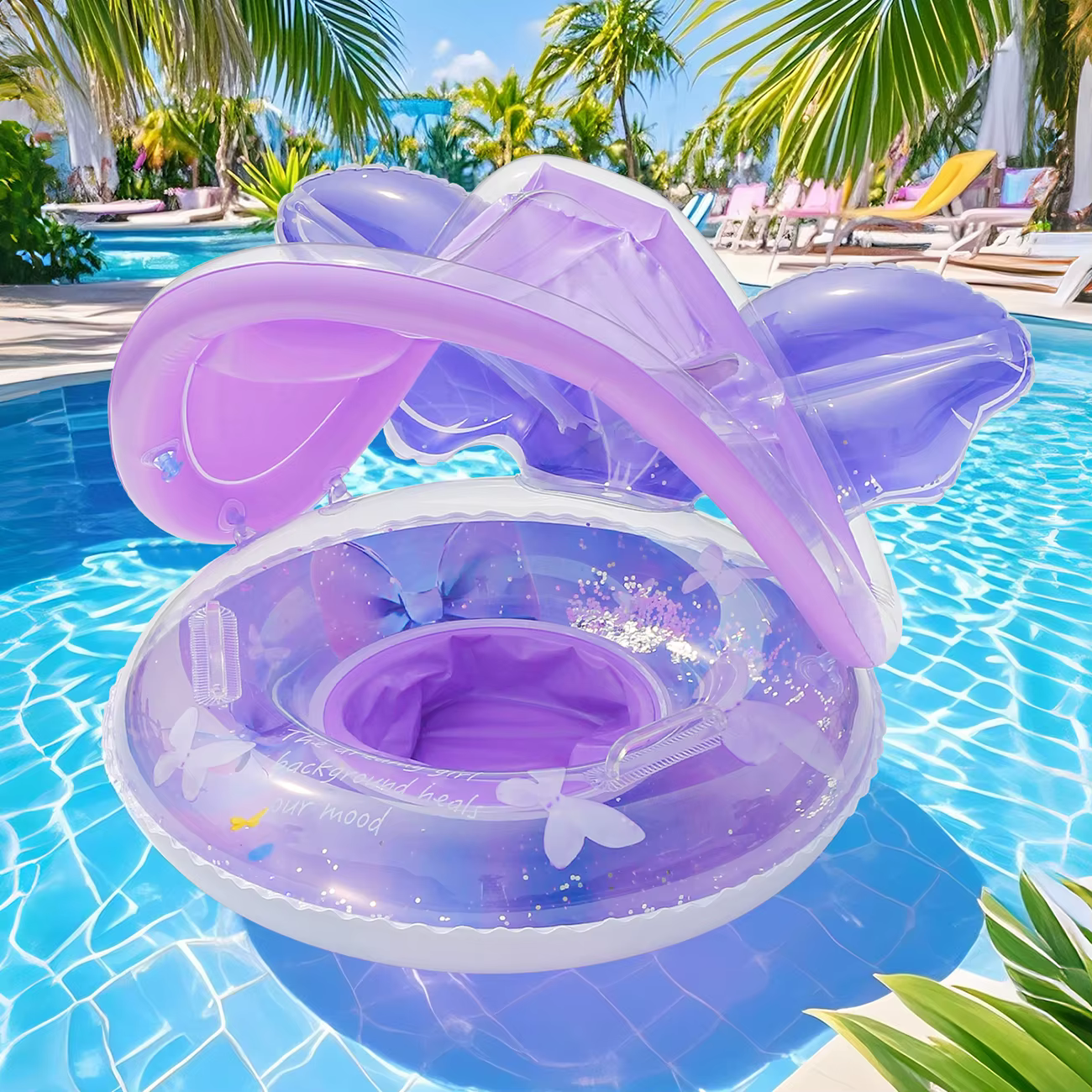 1PC Bouée de piscine gonflable