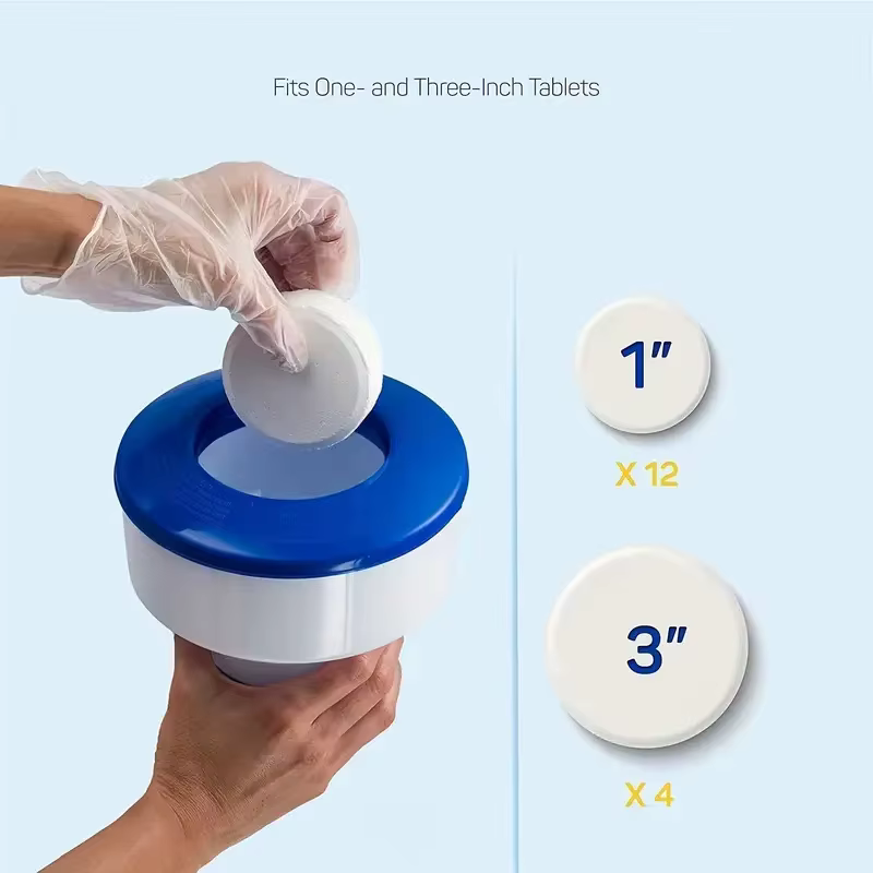 Distributeur flottant de chlore pour piscine
