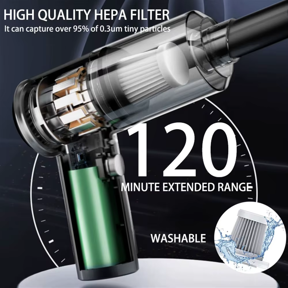 Aspirateur de voiture portable, petit aspirateur multi-usages pour véhicules, petite pompe domestique, aspirateur de voiture portatif