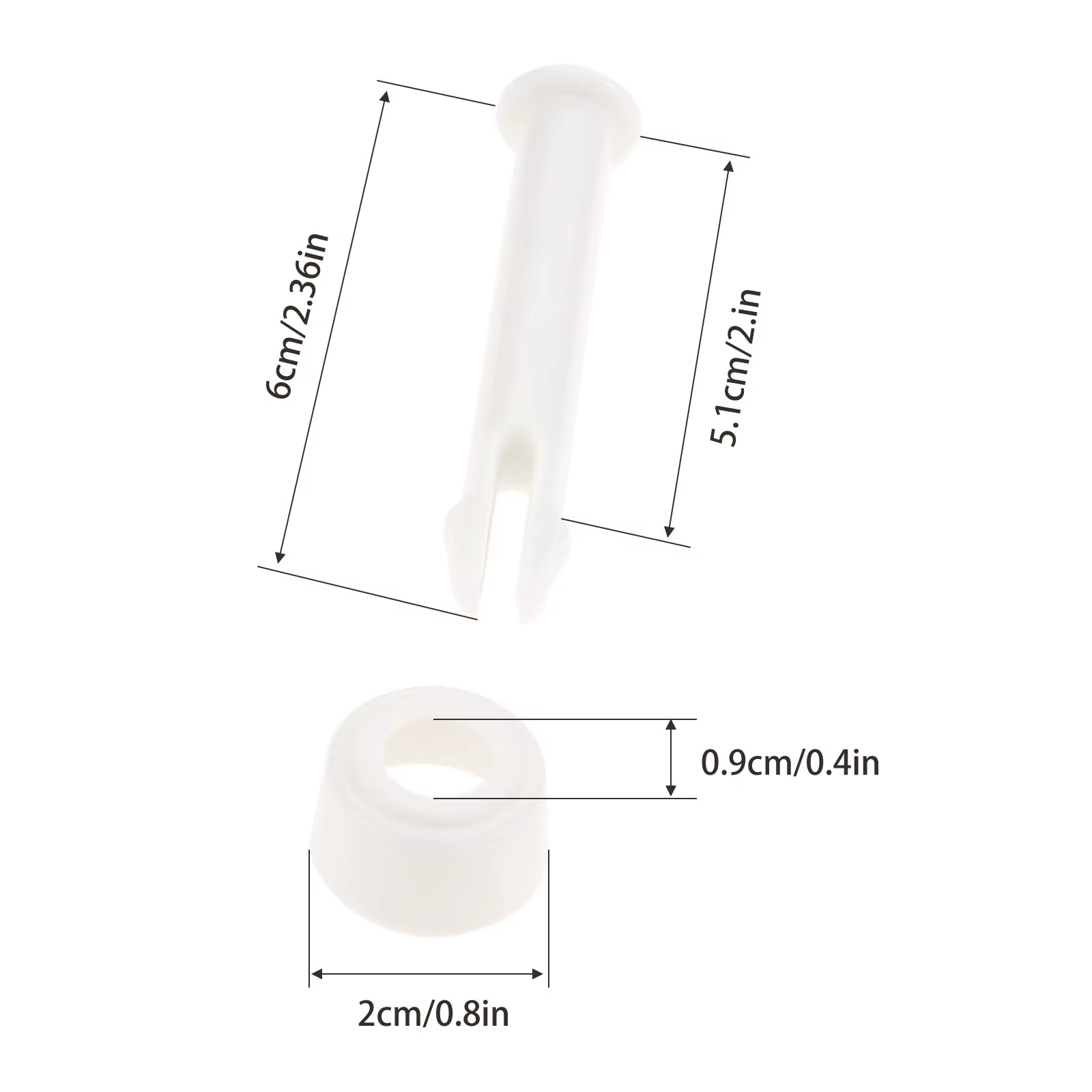 Lot de 12 supports et capuchons pour piscine