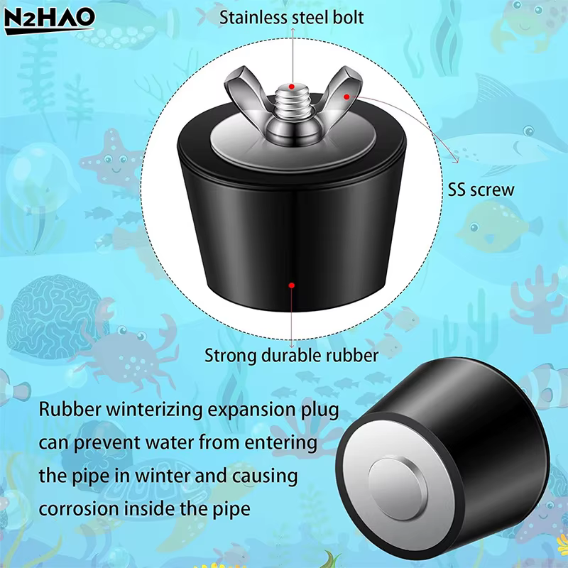 Bouchon d'hivernage de piscine Premium 1 "à 2.5"