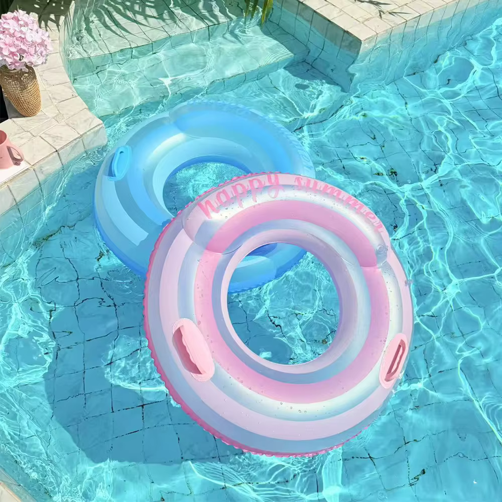 Bouée de natation gonflable à double airbag pour adultes