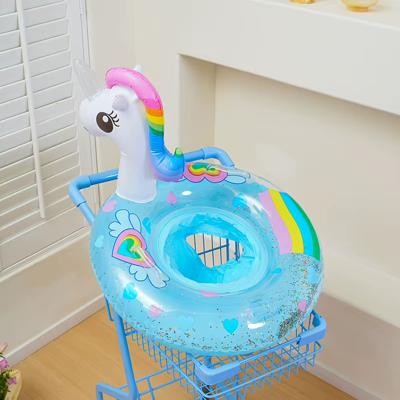Bouée gonflable licorne pour piscine Accessoire de piscine