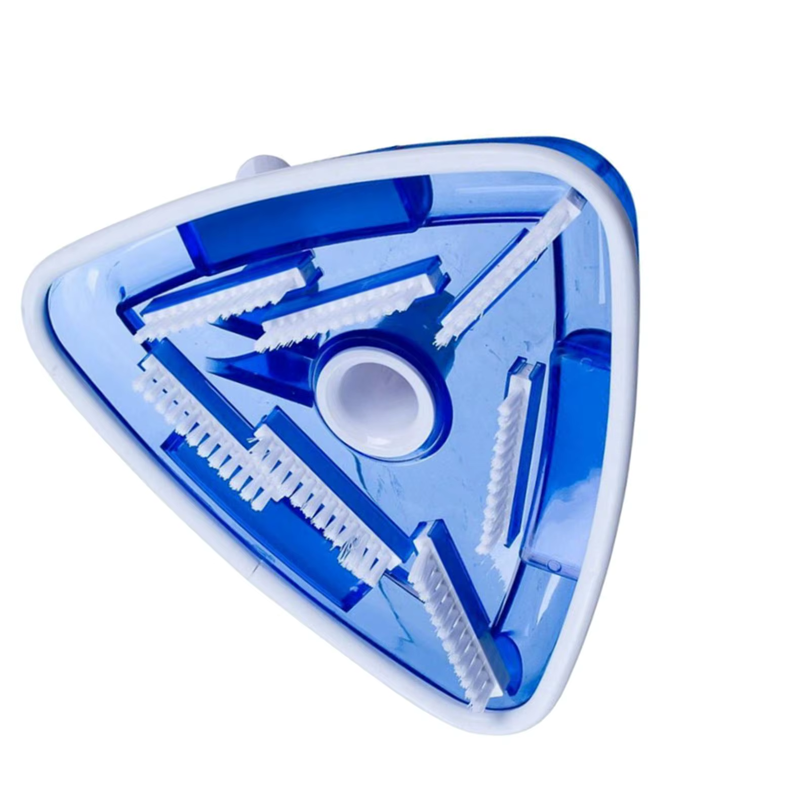 Tête d'aspirateur triangulaire transparente pour piscine SPA