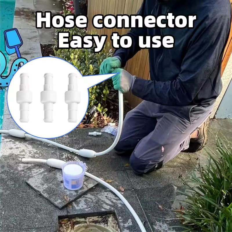 Kit de raccordement de tuyau de piscine efficace