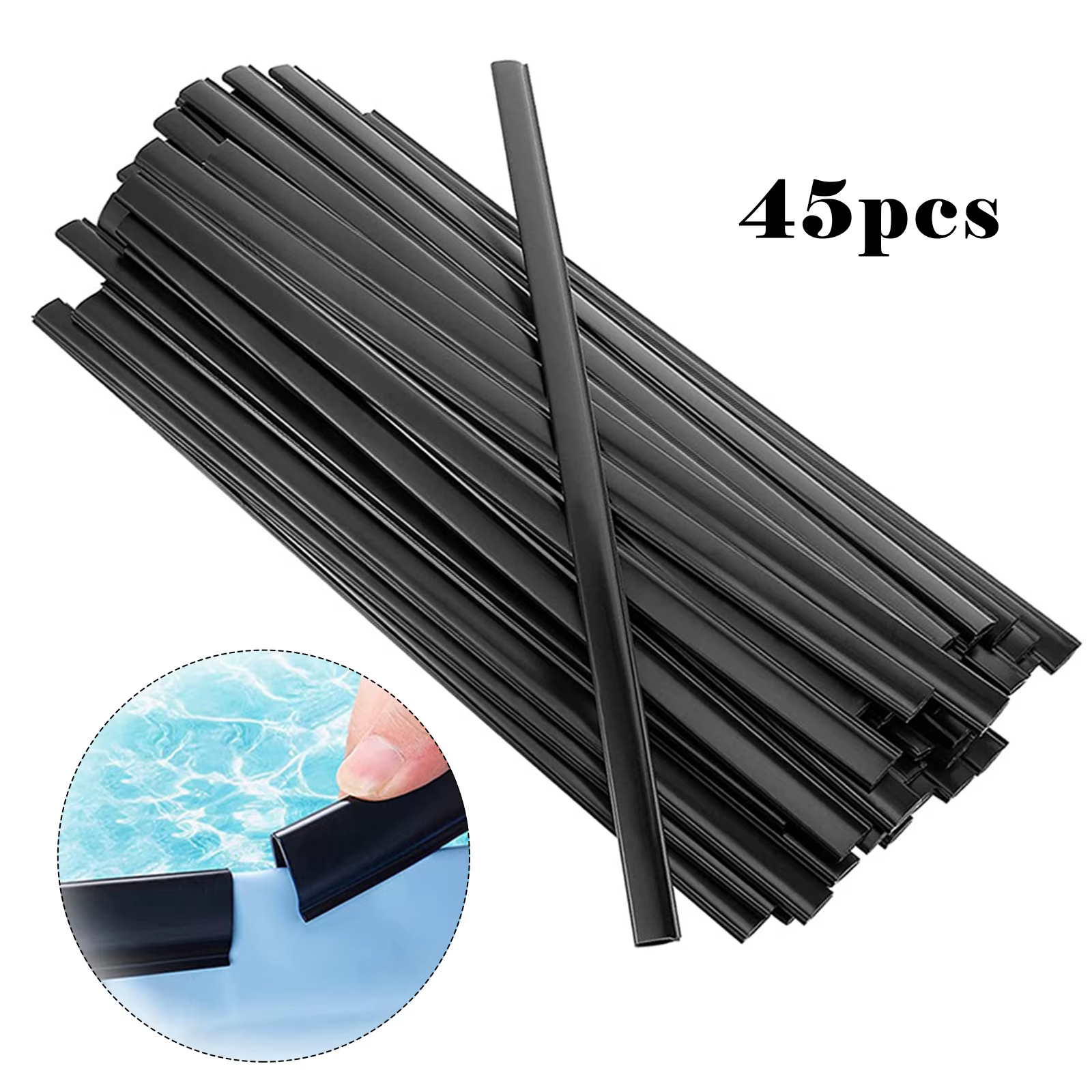 Liner de piscine ovale/circulaire en plastique