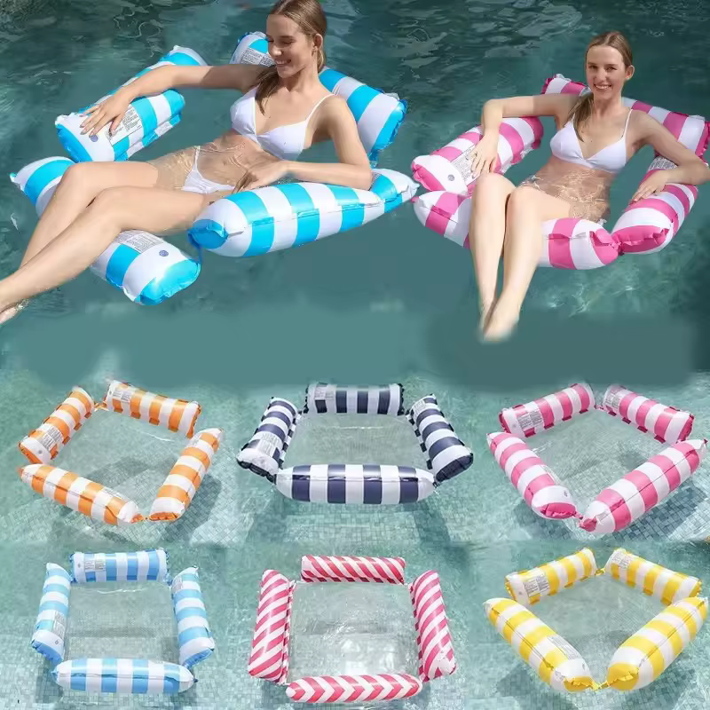 Nouveau hamac aquatique gonflable flottant