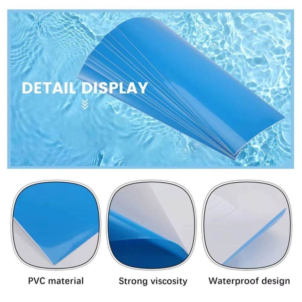 10 pièces nouveaux patchs de réparation de piscine