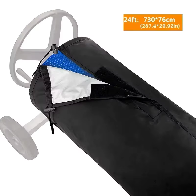 1 couverture de bobine solaire robuste pour piscines