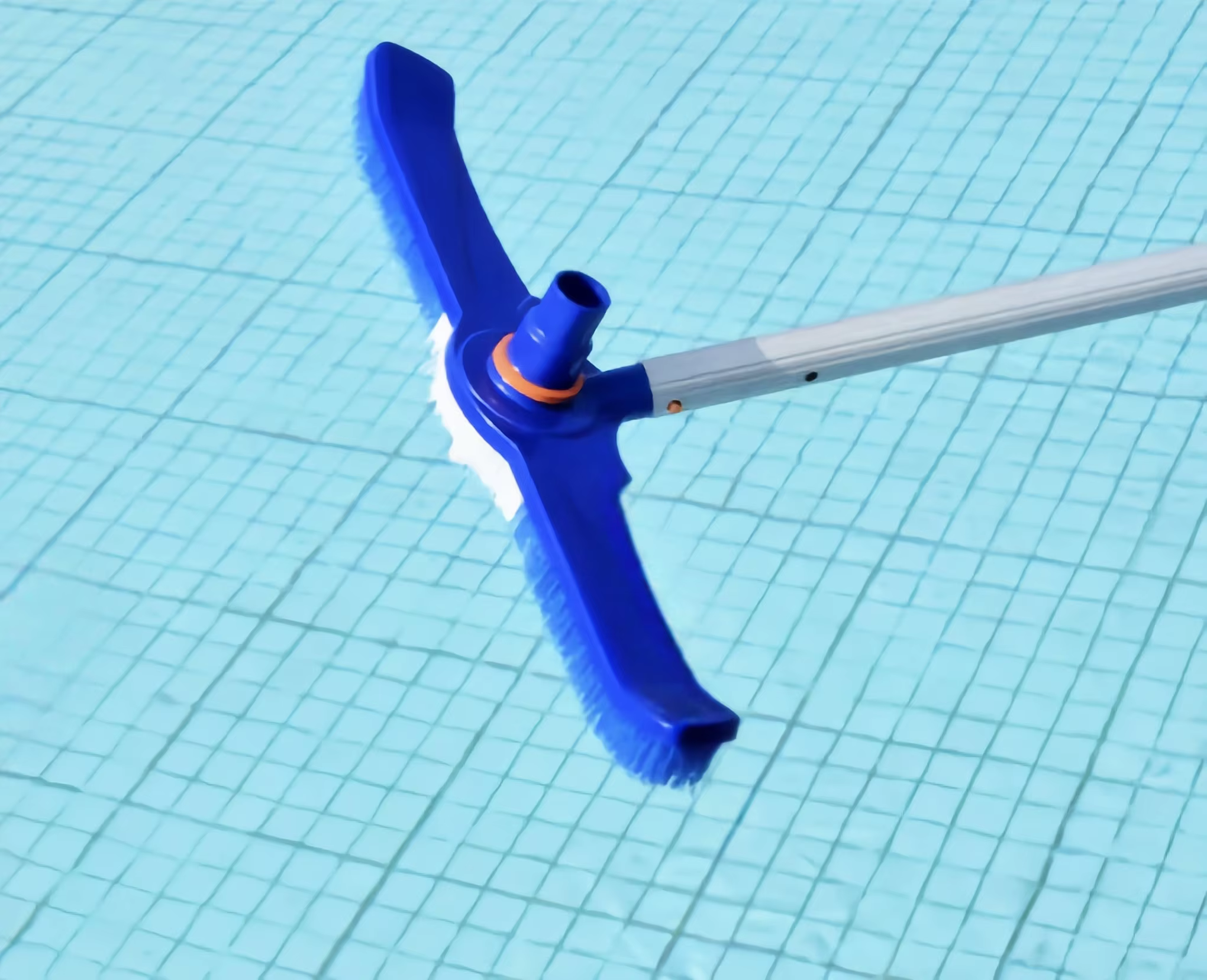Tête d'aspirateur de piscine de 20 pouces avec adaptateur tourbillonnant : éradiquer la saleté