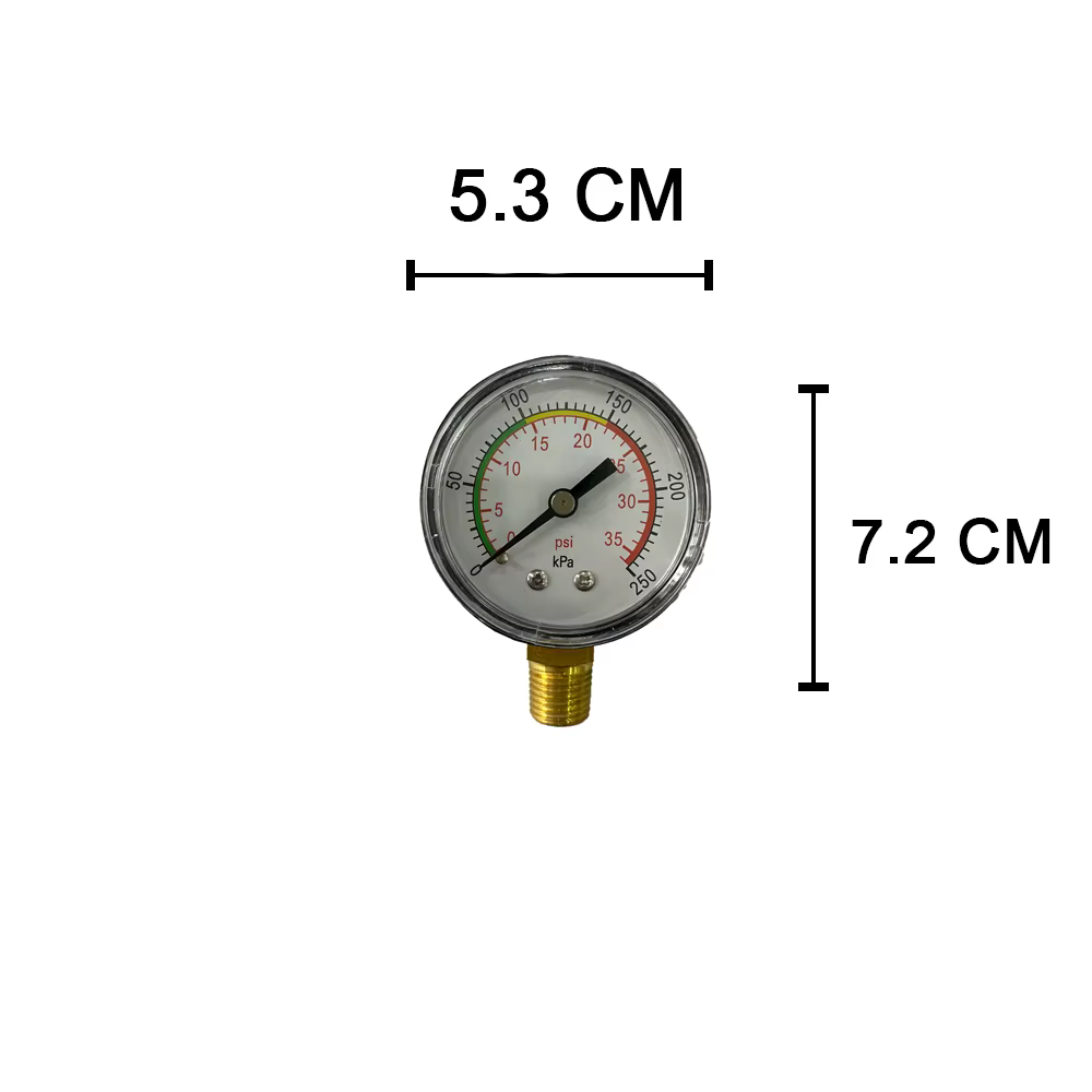 Manomètre de pression pour filtre à sable de piscine