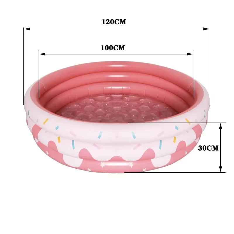 Piscine gonflable réutilisable Double couche