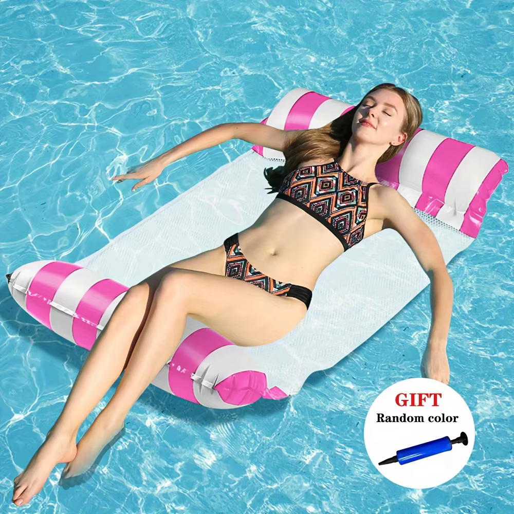 Canapé d'eau de natation hamac gonflable tapis