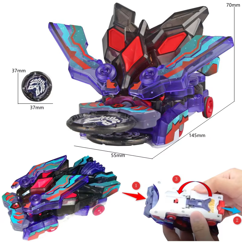 Screechers-Transformation de la violence sauvage, figurine d'anime, robot, déformation en rafale, voiture, puce de capture de la bête, jouet pour enfants, cadeau pour garçon