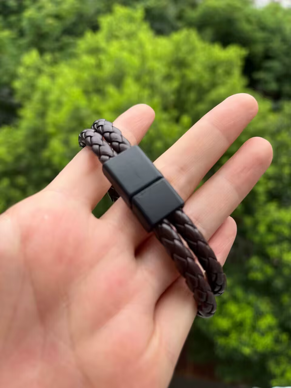Bracelets en acier inoxydable pour hommes, bijoux, ULtressée, chimleather