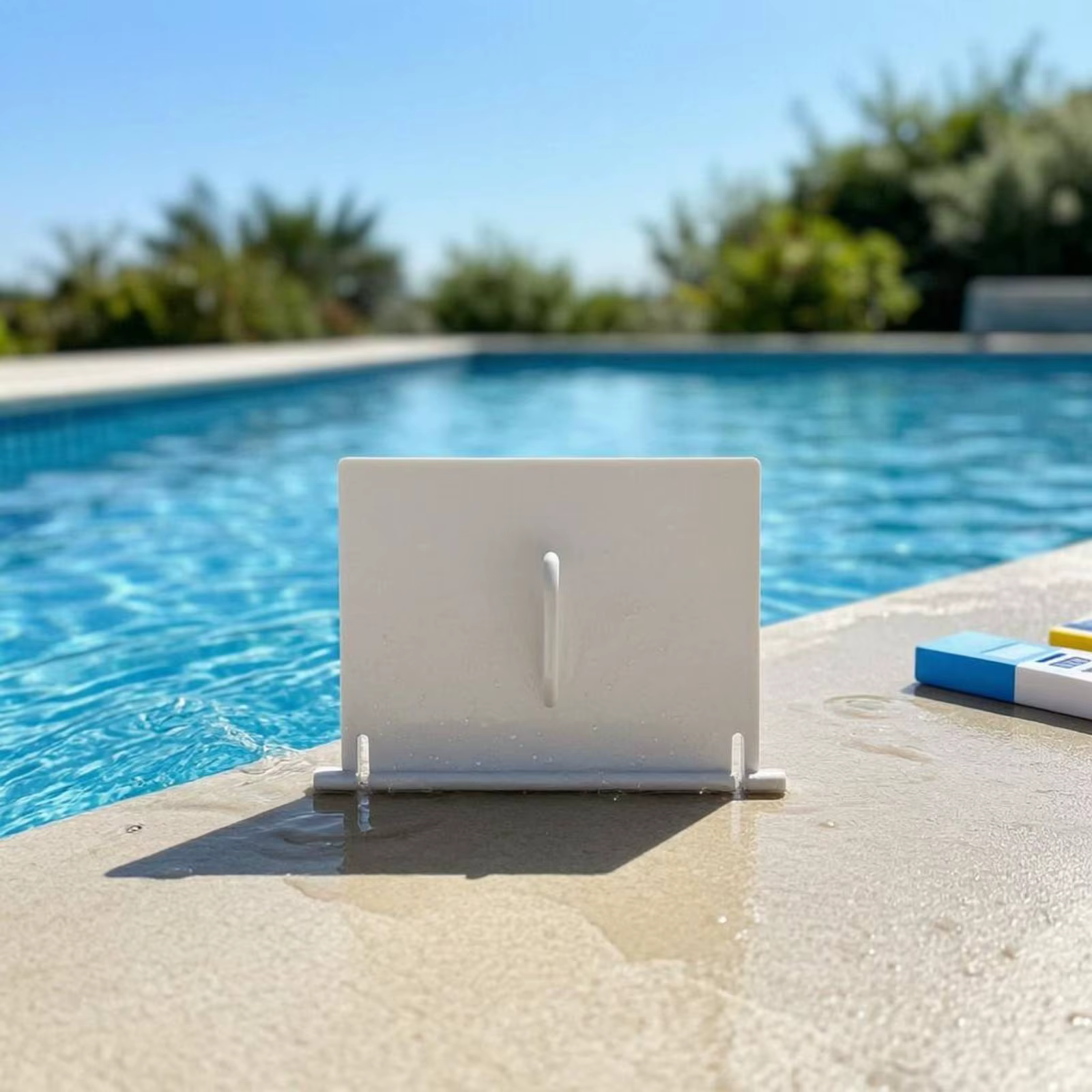 Lame de skimmer de piscine rectangulaire plate de remplacement